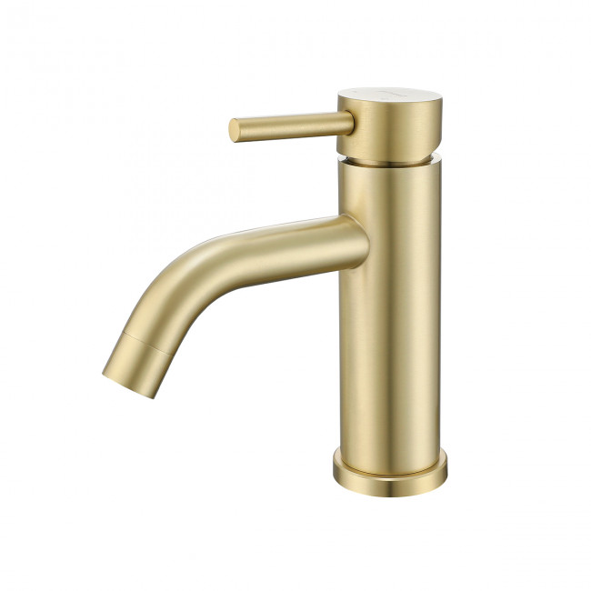 Смеситель Prohanss для раковины монолитный, золотой сатин (P31.10.03) Смеситель Prohanss для раковины монолитный, золотой сатин (P31.10.03)