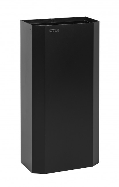 Урна для мусора, объем 40 л Mediclinics PPA4279B черный матовый