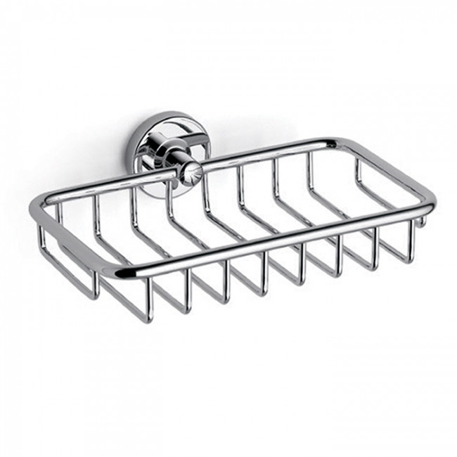 Bertocci Cinquecento Полка-сетка для душа 22х3х12см, подвесная, цвет: хром