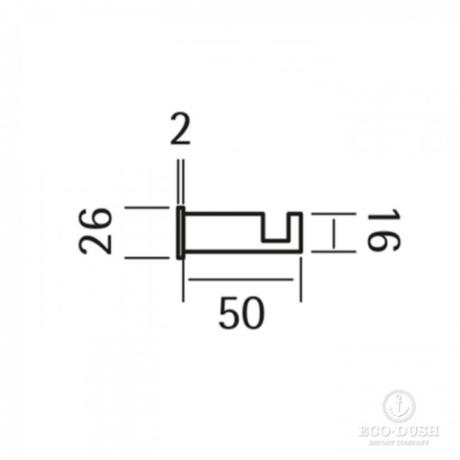Cisal Xion Крючок, подвесной, цвет: нержавеющая сталь XI090711D1 Cisal Xion Крючок, подвесной, цвет: нержавеющая сталь XI090711D1