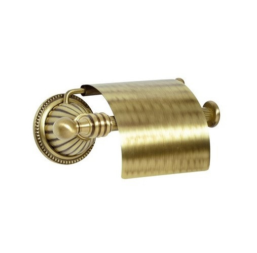 Держатель для туалетной бумаги с крышкой Boheme Hermitage Bronze 10320 Держатель для туалетной бумаги с крышкой Boheme Hermitage Bronze 10320