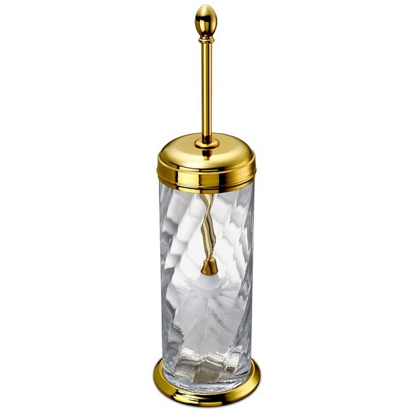 Ершик для туалета напольный с крышкой Windisch Spiral 89804O