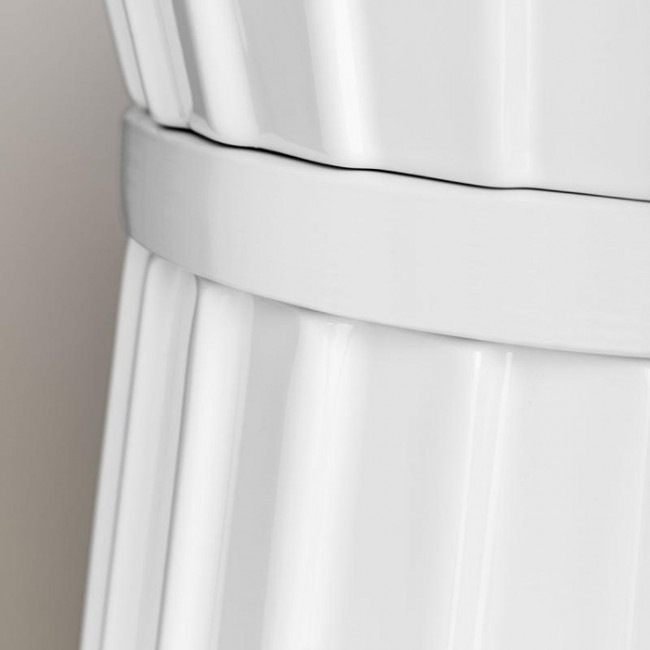 Oasis Plisse Раковина 66x46x16 см, 3 отв., накладная, цвет: белый