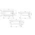 Duravit Starck Ванна прямоугольная встраиваемая или с панелями 180x90см с наклоном для спины, с переливом Цвет: белый