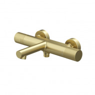 Смеситель для ванны с термостатом IDDIS Duna без аксессуаров, матовое золото (DUNMG02i74WA)