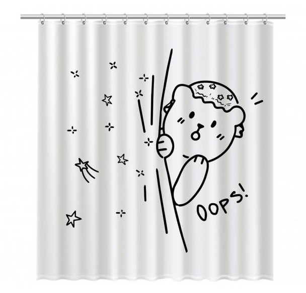 Шторка для ванной Fixsen Teddy Oops (FX-2505) Шторка для ванной Fixsen Teddy Oops (FX-2505)