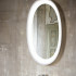 Laufen New Classic Зеркало в крамической раме с подсведкой LED 50х70см, цвет: белый матовый
