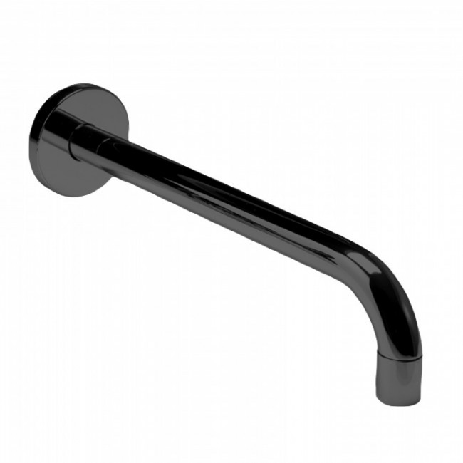 Bongio Acquacarica Излив настенный, 220 мм, цвет: черный