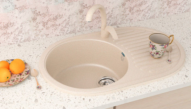 Мойка Ulgran Classic серый (U-107-310)