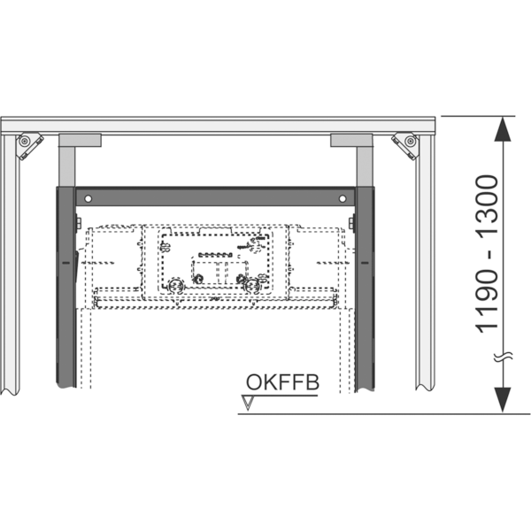 TECE Телескопическое присоединение для модуля 9380001