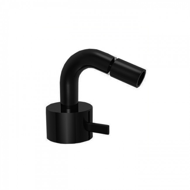 Fantini AF/21 Смеситель для биде, 1 отв., излив: 13 см, цвет: Matt Gun Metal PVD 27 P5 A508WF
