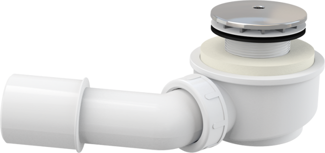 Alcaplast A471CR-50 Сниженный сифон для душевого поддона, хром