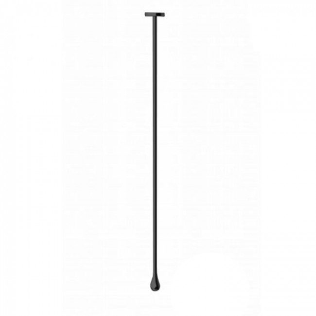 Gessi Goccia Смеситель для раковины, потолочный, электронный, с кран-фильтром для регулировки температуры и напора воды, внешняя часть, цвет: Black XL Gessi Goccia Смеситель для раковины, потолочный, электронный, с кран-фильтром для регулировки температуры и напора воды, внешняя часть, цвет: Black XL