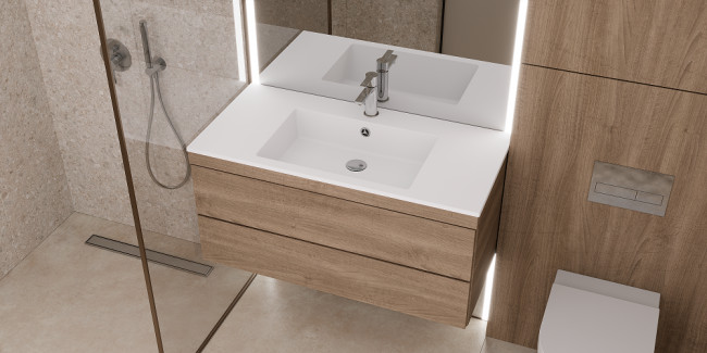 Раковина Paola Nero 1000 ST White (Paola Nero 1000 ST-W)