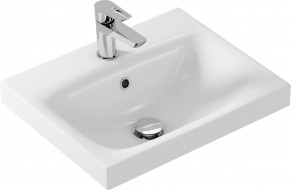 Раковина Cersanit  мебельная MODUO 50 1 отв. (S-UM-MOD50/1)