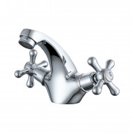 Смеситель Prohanss для раковины вентильный монолитный, хром (P10.10)