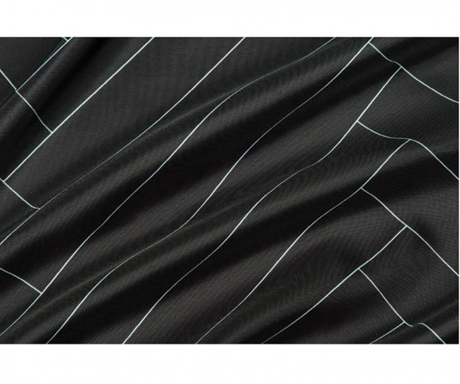 Шторка для ванной 200х230 Carnation Home Fashions Herringbone HON230BLK