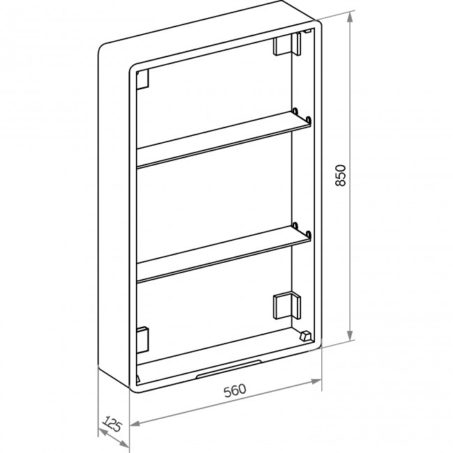 Зеркало-шкаф MIXLINE "Асти" 560*850 (ШВ) левый, сенсорный выкл., светодиодная подсветка, ЧЕРНЫЙ (553165) Зеркало-шкаф MIXLINE "Асти" 560*850 (ШВ) левый, сенсорный выкл., светодиодная подсветка, ЧЕРНЫЙ (553165)