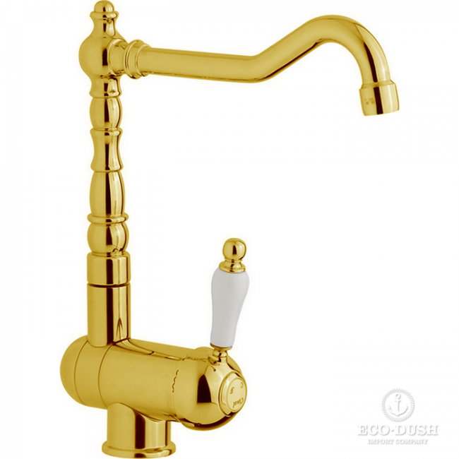 CISAL Arcana Empress Смеситель на 1 отверстие для кухни, цвет: золото CISAL Arcana Empress Смеситель на 1 отверстие для кухни, цвет: золото