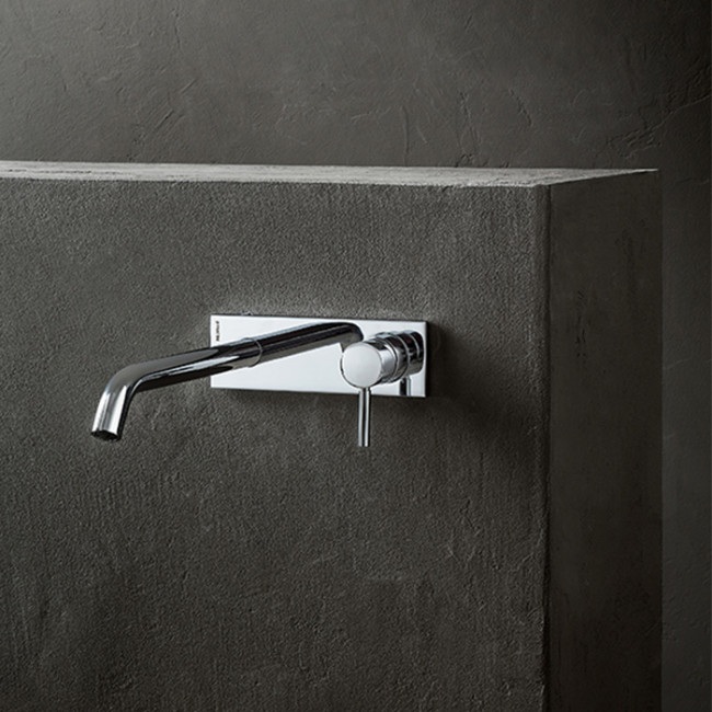 Fantini Nostromo Смеситель для раковины, встраиваемый, цвет: нержавеющая сталь 50 93 E813B