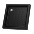 Душевой поддон квадратный керамический RGW CR B Черный 900x900