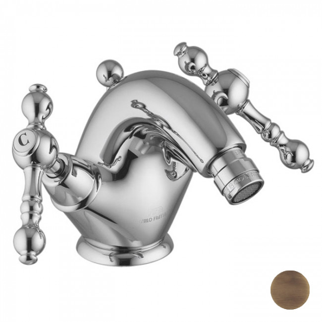 Carlo Frattini Epoque Смеситель для биде F5062/2BR, цвет: бронза Carlo Frattini Epoque Смеситель для биде F5062/2BR, цвет: бронза