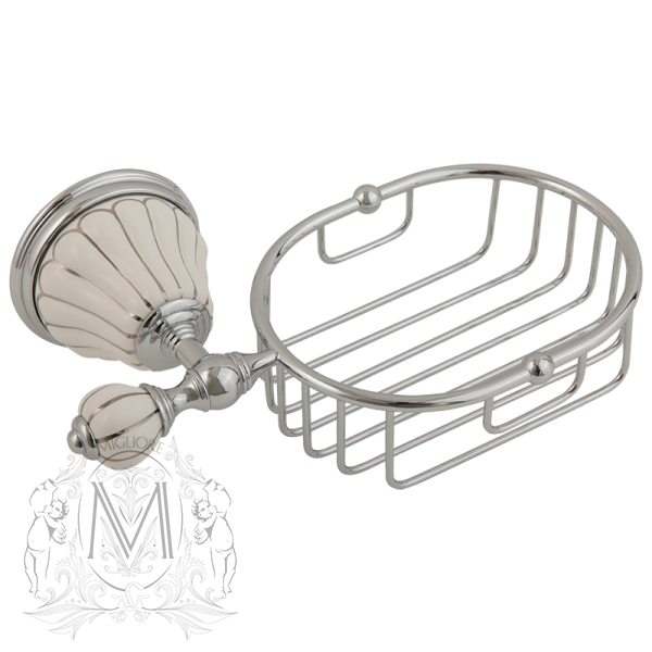 Решетка-корзинка Migliore Olivia ML.OLV-60.625.BP.CR Решетка-корзинка Migliore Olivia ML.OLV-60.625.BP.CR