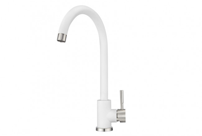 Смеситель для кухни GRANULA (ST-4031, БЕЛЫЙ) Смеситель для кухни GRANULA (ST-4031, БЕЛЫЙ)