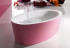 Bette Home oval silhouette Ванна отдельно стоящая  180х100 см, BetteGlasur® Plus, цвет: белый/лиловый