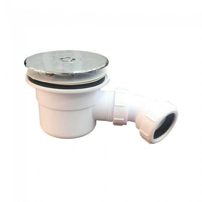 Сифон для поддона S-05, ABS-пластик, белый Сифон для поддона S-05, ABS-пластик, белый