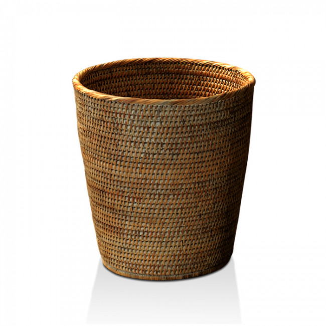 Decor Walther Basket PK Корзина для бумаги 30x31см, напольная, цвет: ротанг темный