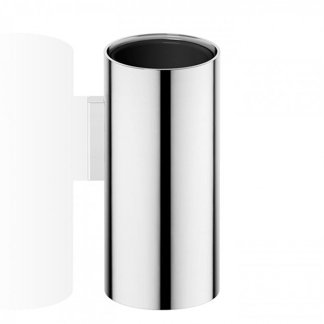 Decor Walther Mikado Стакан подвесной, цвет: хром/черный