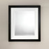 Devon&Devon Plaza Зеркало 87.5х77см, цвет: черный/белый