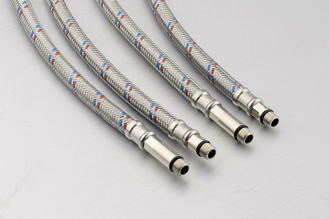 Подводка гибкая ProfEco для смесителя 80 см гайка-штуцер 1/2-М10 (PE-FMF80)