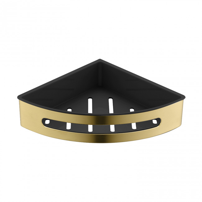 Полка угловая Timo Luiroзолото матовое (18577/17)