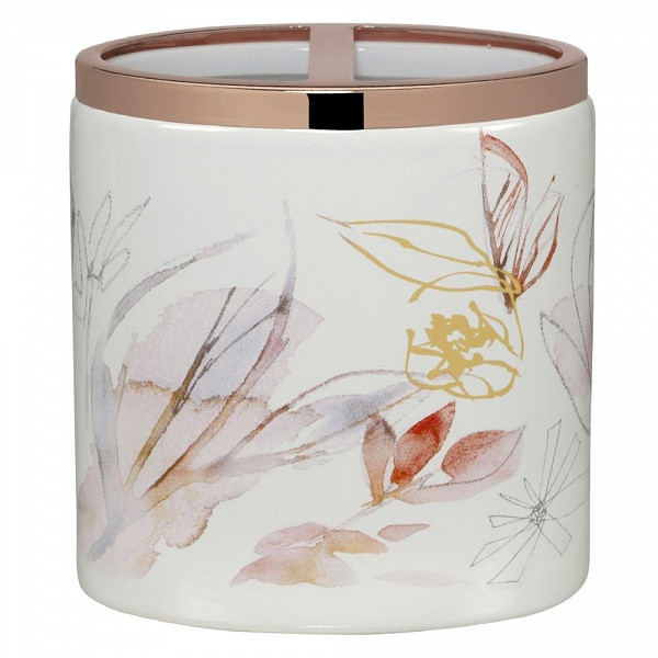 Стакан для зубных щеток Creative Bath Blush&Blooming BLU60MULT Стакан для зубных щеток Creative Bath Blush&Blooming BLU60MULT