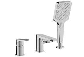 Смеситель для ванны BELZ на борт хром (B66715)