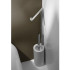 Bertocci Cento Напольная стойка, с туалетным ёршиком и бумагодержателем, цвет: белая керамика/хром