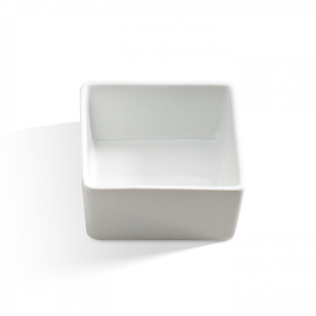 Decor Walther DW 533 Бокс универсальный 9x9x5см, фарфор, настольный, цвет: белый