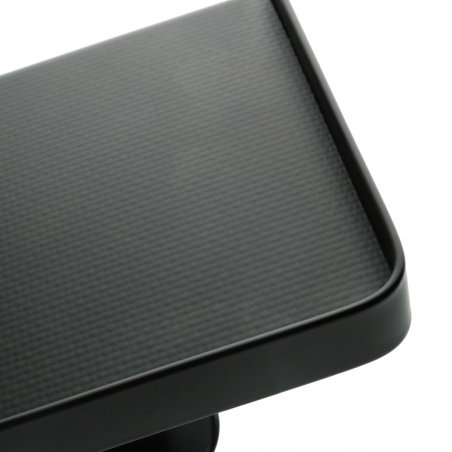 Бумагодержатель с полкой для телефона черный Fixsen Hotel (FX-31011B)