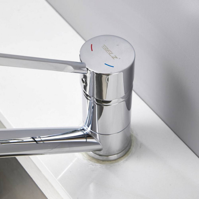 Смеситель для кухни BELZ хром (B70019) Смеситель для кухни BELZ хром (B70019)