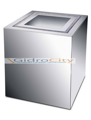 Корзина дмусора 3Lines square без крышки хром+SW Windisch 89190CR Корзина дмусора 3Lines square без крышки хром+SW Windisch 89190CR