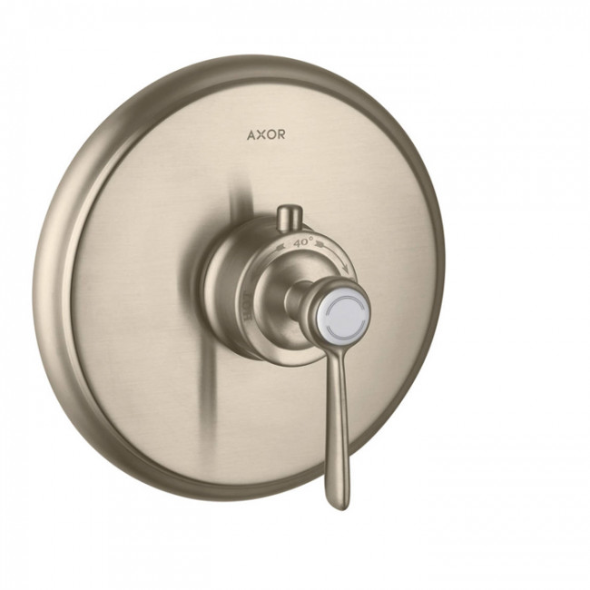 Axor Montreux Термостат Ecostat E, встраиваемый, внешняя часть, цвет: никель шлифованный 16823820