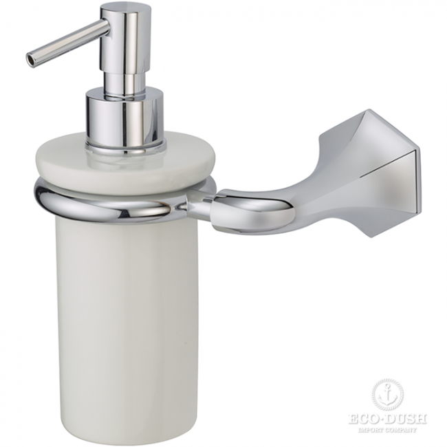 CISAL Cherie Дозатор подвесной, цвет: хром/керамика