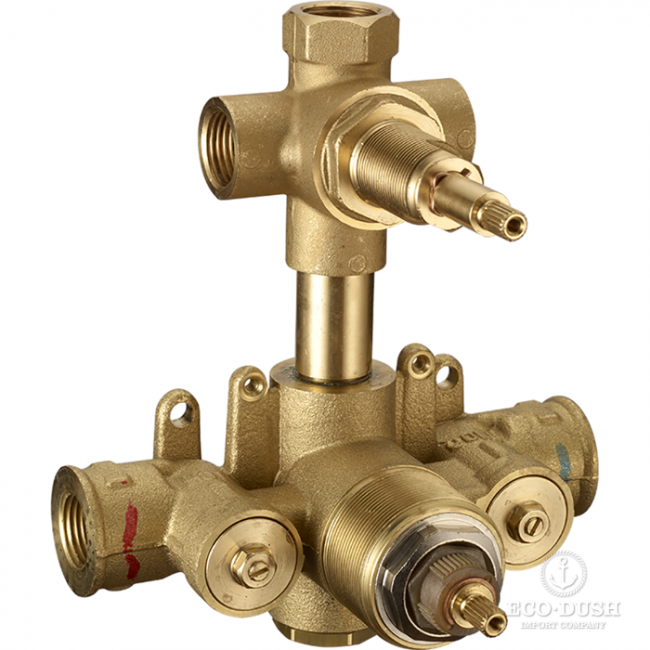 CISAL Встраиваемая часть термостатического смесителя с переключателем на 3 положения, ZA01920004