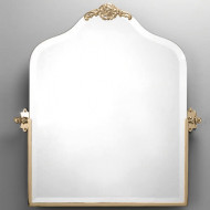 Devon&Devon Mayfair Зеркало поворотное 70х64см, с орнаментом, цвет: золото