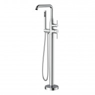 Смеситель Raglo для ванны напольный монолитный, хром (R20.33)