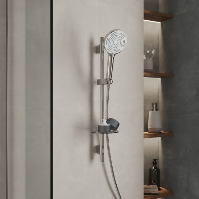 Душевой гарнитур со штангой Milardo Ideal Spa (ILS3C70M16)