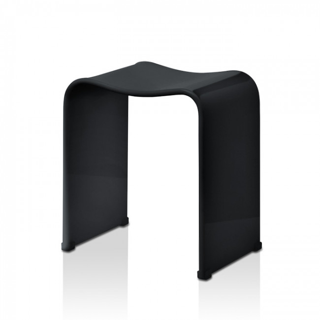 Decor Walther DW 80 Табурет 40x30x46см, акрил, напольный, цвет: черный