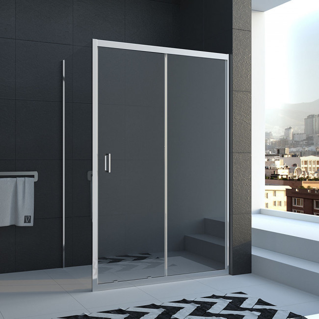 Душевой угол Veconi Rovigo RV046-15070-01-C5, 1500х700х1850, хром,  прозрачное